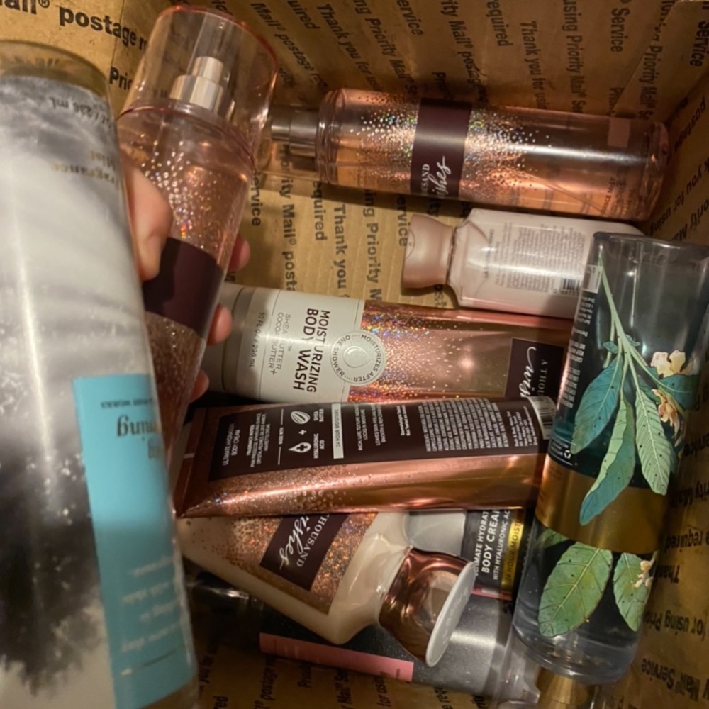 Bath and body works bundle set lot